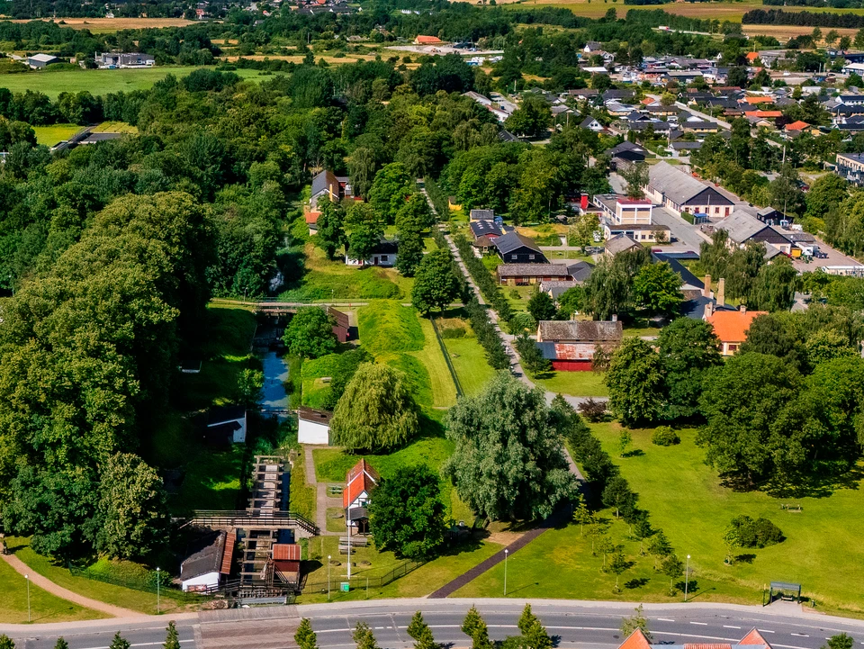Krudtværksområdet.